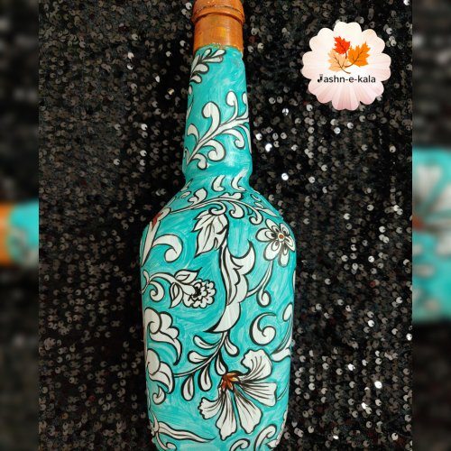 turquoise-blue-color-traditional-handmade-bottle-236