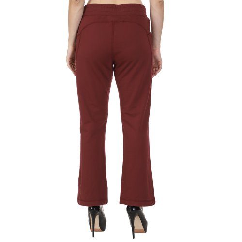 womens-flared-bottom-maroon-organic-cotton-lounge-pants-399