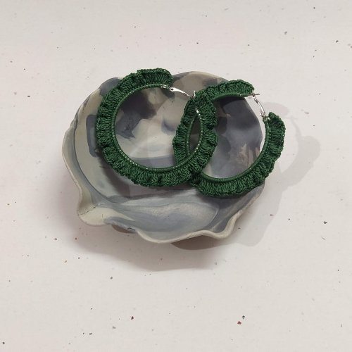 crochet-green-hoop-earrings-by-hanisha-bansal-pack-of-1-758