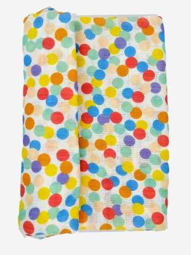 kindermum-india-kindermum-organic-cotton-muslin-swaddle-blanket-large-size-0-12-month-110-cm-x-110-cm-set-of-2-colorful-polka-and-bear-910