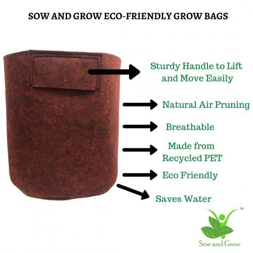 sow-and-grow-geo-fabric-grow-bag-heavy-duty-500-gsm-for-terrace-garden-grow-vegetables-flowers-herbs-size-12-x-12-inches-set-of-4-923