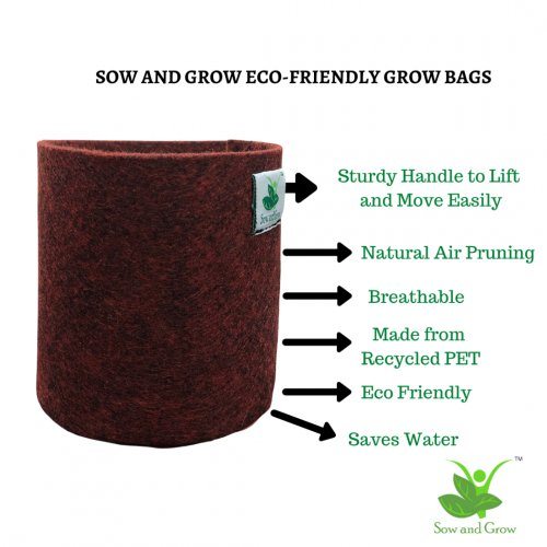 sow-and-grow-geo-fabric-grow-bags-heavy-duty-500-gsm-for-garden-small-fabric-pots-6-6-inches-without-handles-set-of-10-bags-924