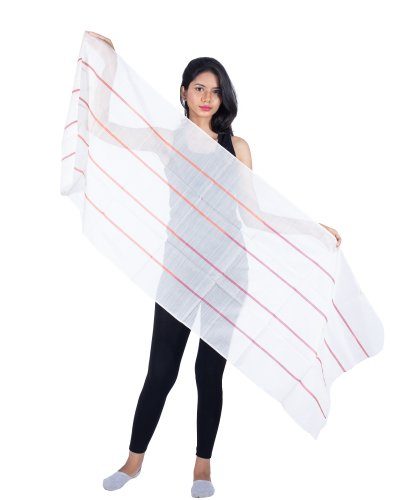 weaves-threads-gradient-brown-horizontal-lines-womens-scarf-5076