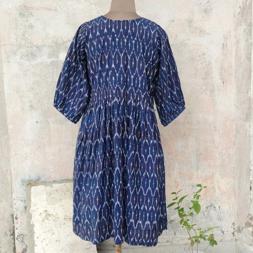 indigo-pleated-ikat-dress-5758
