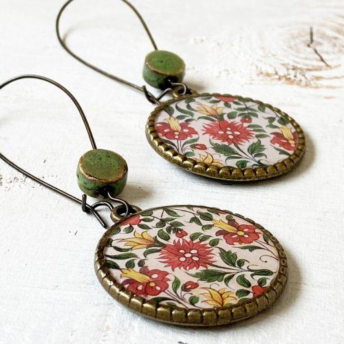 25-mm-loop-earrings-with-ceramic-bead-fresco-karauli-palace-6594