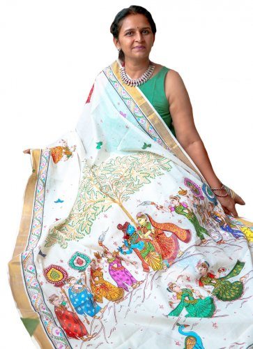 advaita-handicrafts-handpainted-pattachitra-saree-rasleela-6742