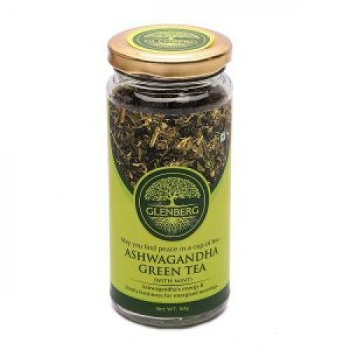 glenberg-ashwagandha-green-tea-with-mint-green-tea-infused-with-ashwagandha-provides-instant-energy-free-premium-wooden-spoon-50-gm-25-cups-8666