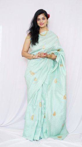 raw-silk-green-saree-with-embroidery-work-9316