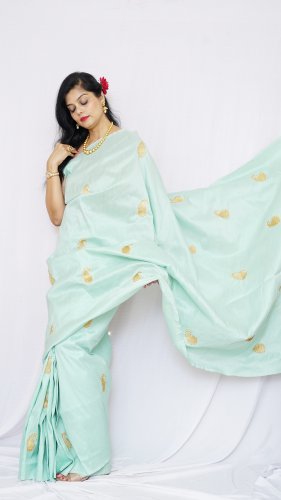 raw-silk-green-saree-with-embroidery-work-9316